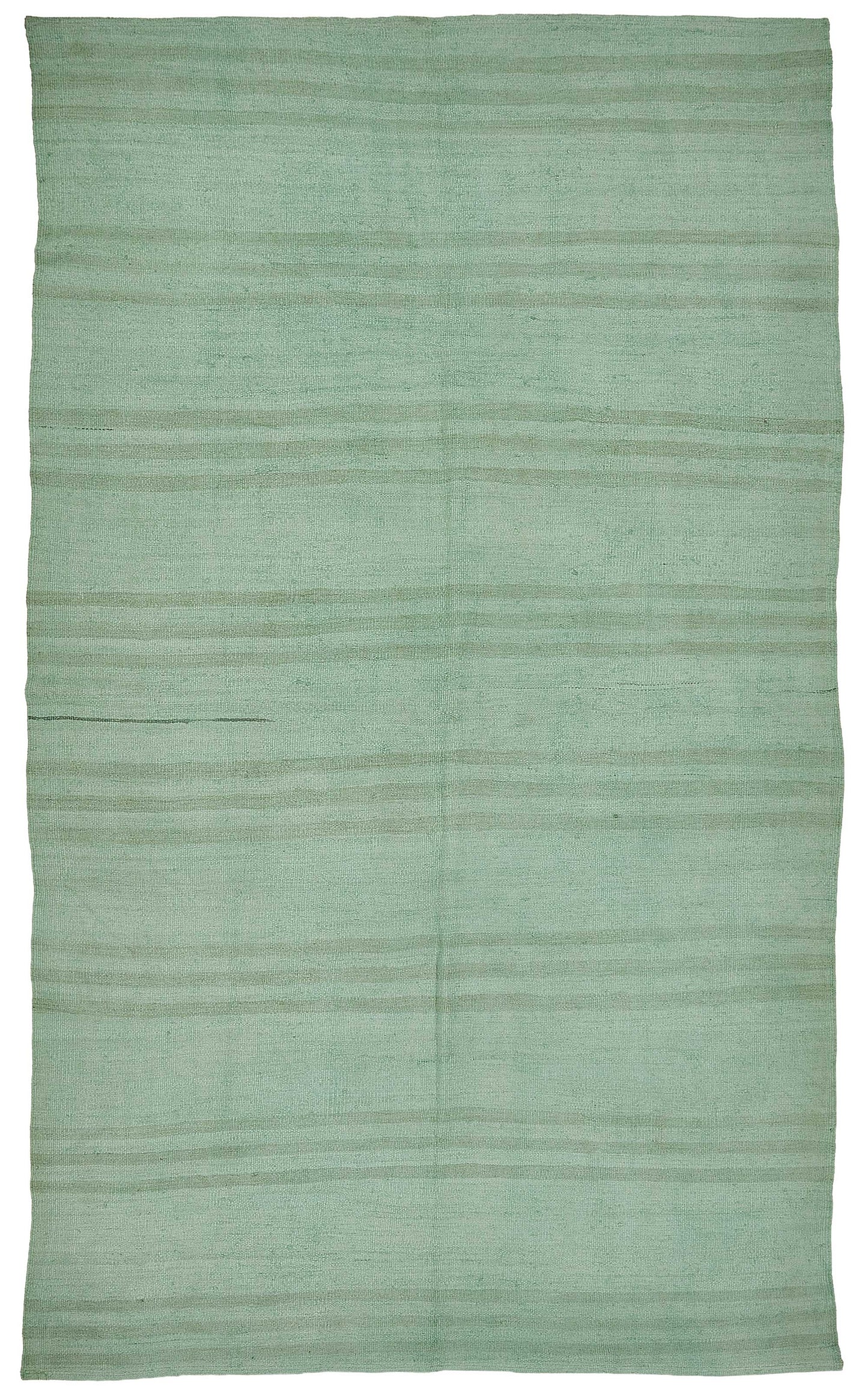 5x10 Turquoise Color Hemp Kilim Rug - 50451