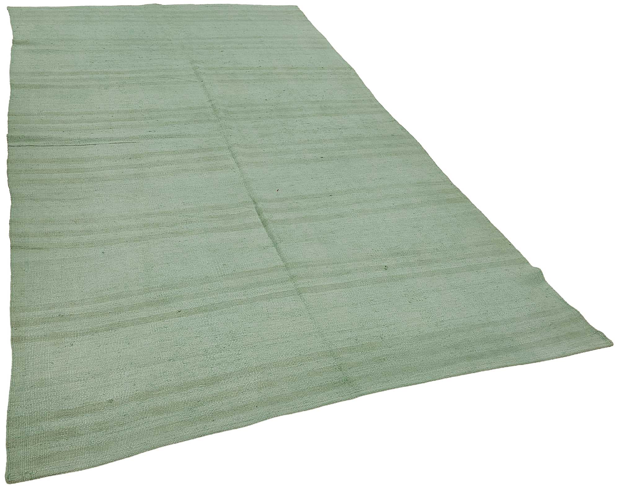 5x10 Turquoise Color Hemp Kilim Rug - 50451