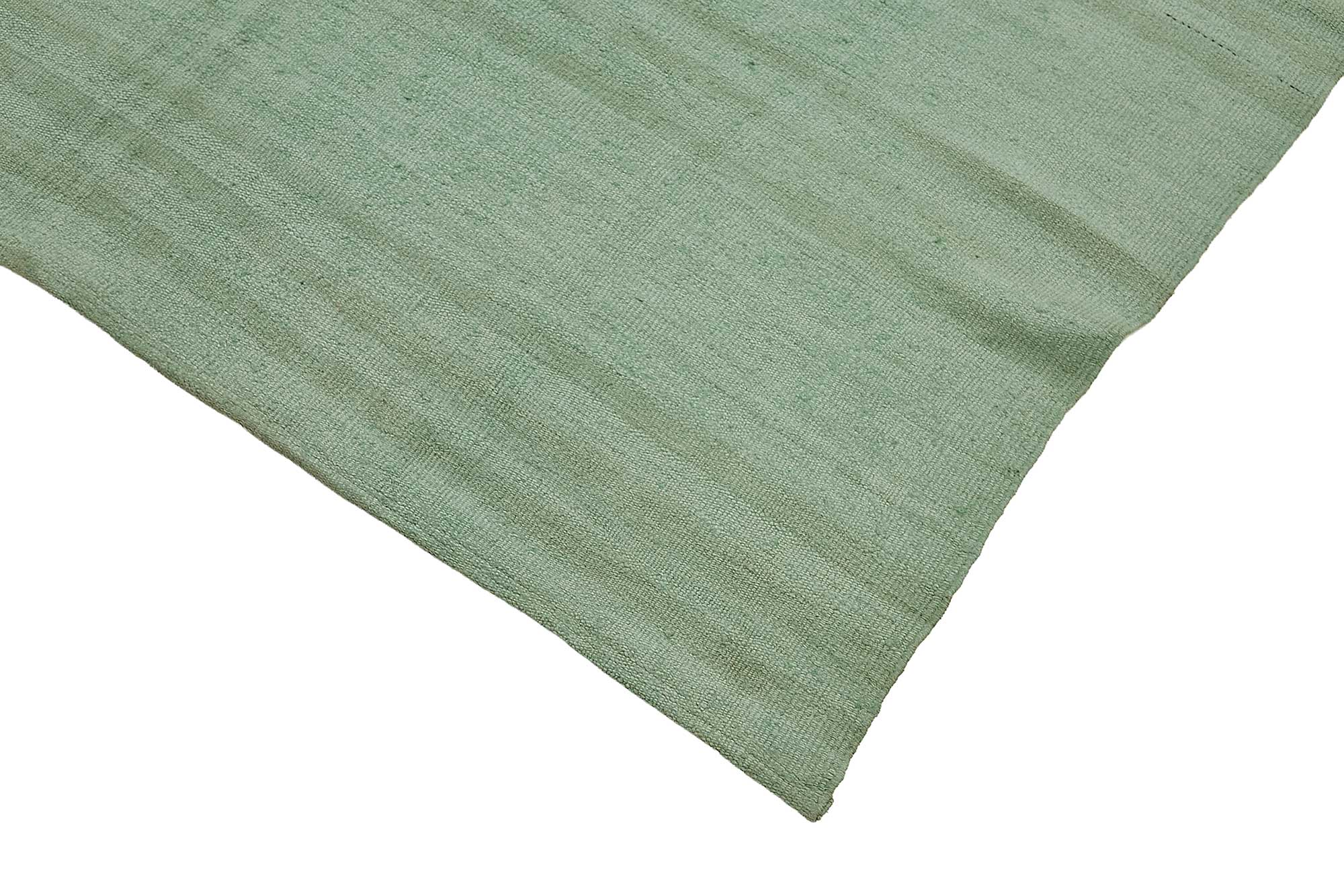 5x10 Turquoise Color Hemp Kilim Rug - 50451
