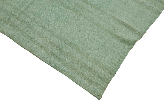 5x10 Turquoise Color Hemp Kilim Rug - 50451