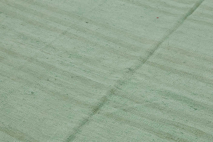 5x10 Turquoise Color Hemp Kilim Rug - 50451