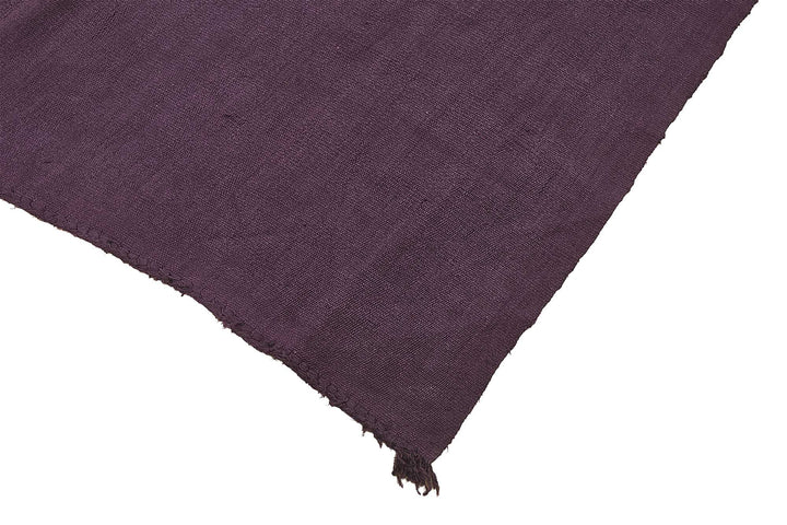 5x6 Purple Color Hemp Kilim Rug - 50452