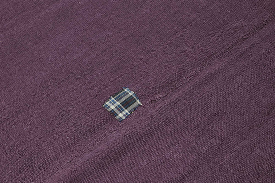 5x6 Purple Color Hemp Kilim Rug - 50452