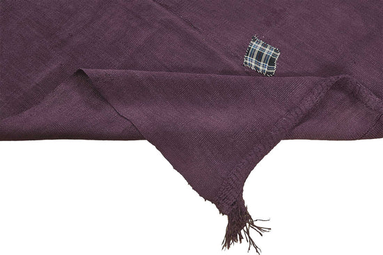 5x6 Purple Color Hemp Kilim Rug - 50452