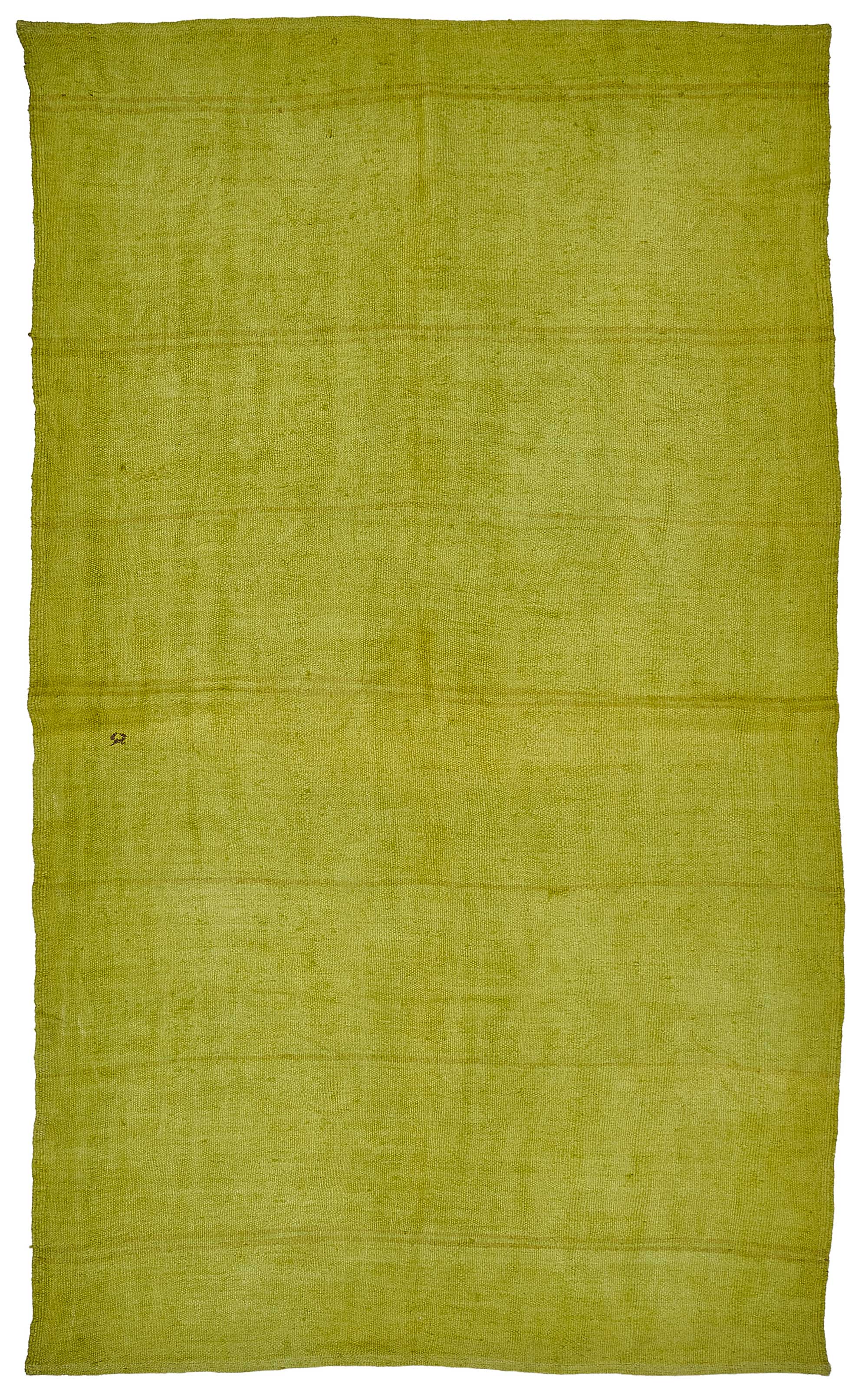 6x10 Green Color Hemp Kilim Rug - 50455