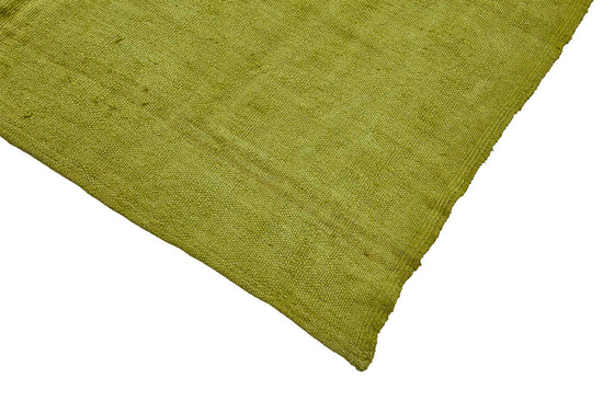 6x10 Green Color Hemp Kilim Rug - 50455