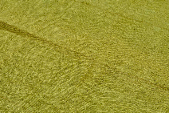 6x10 Green Color Hemp Kilim Rug - 50455