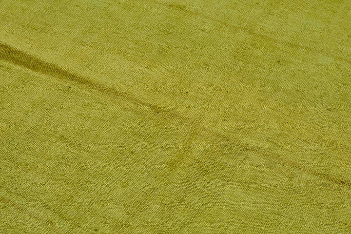 6x10 Green Color Hemp Kilim Rug - 50455