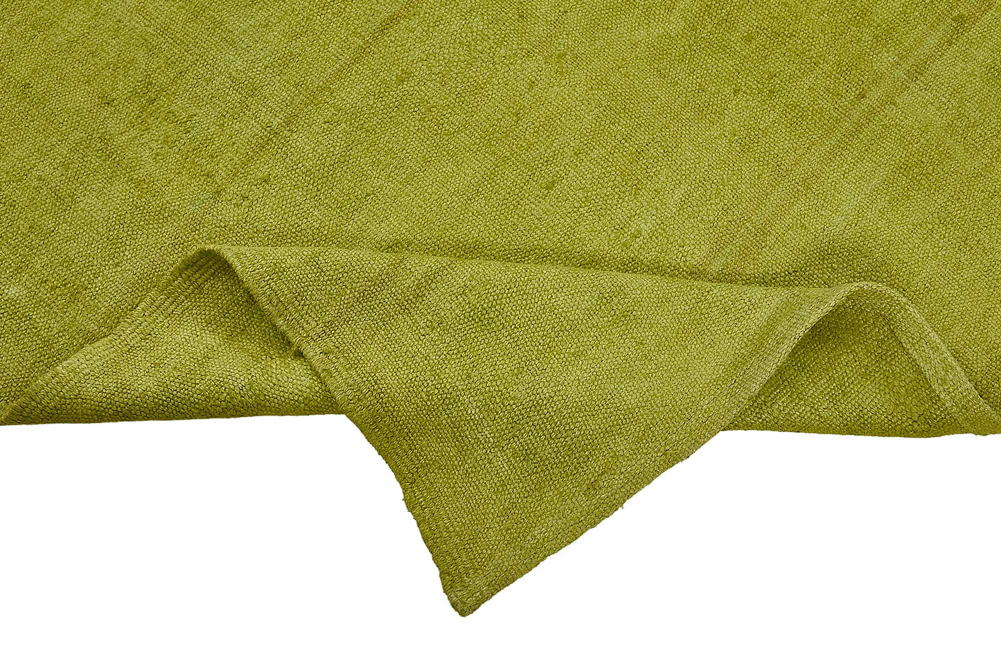6x10 Green Color Hemp Kilim Rug - 50455