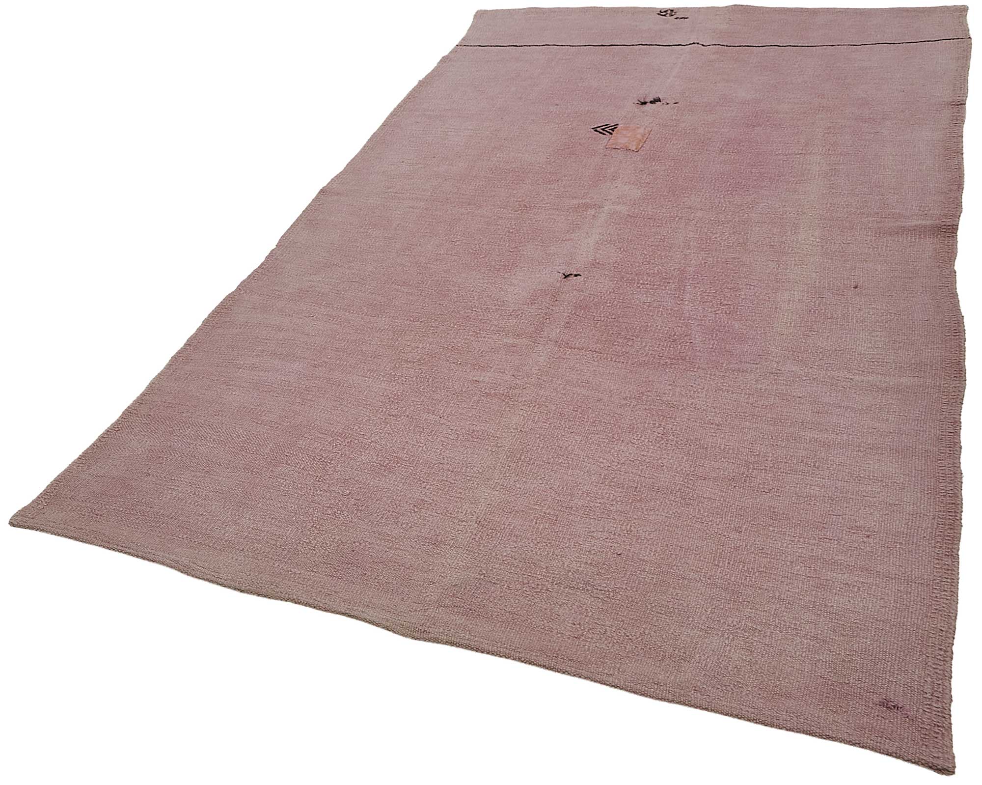 5x10 Pink Color Hemp Kilim Rug - 50456