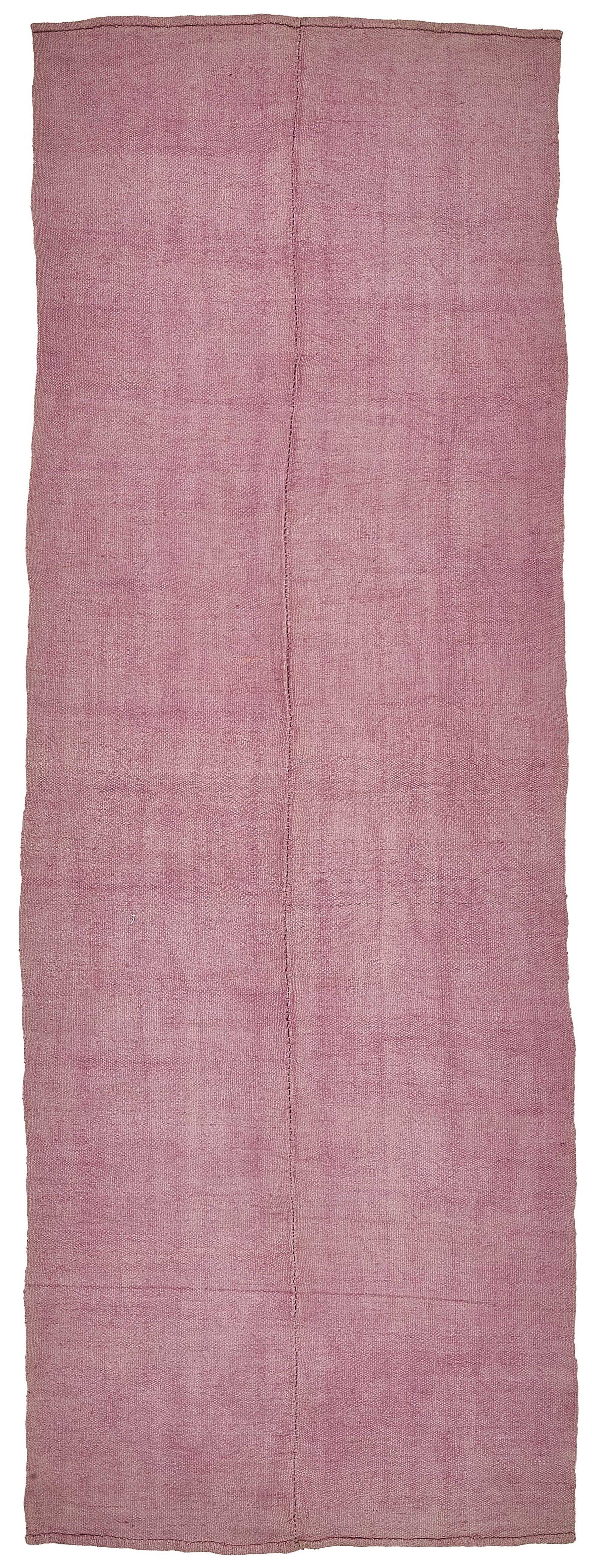 4x12 Pink Color Hemp Kilim Rug - 50457