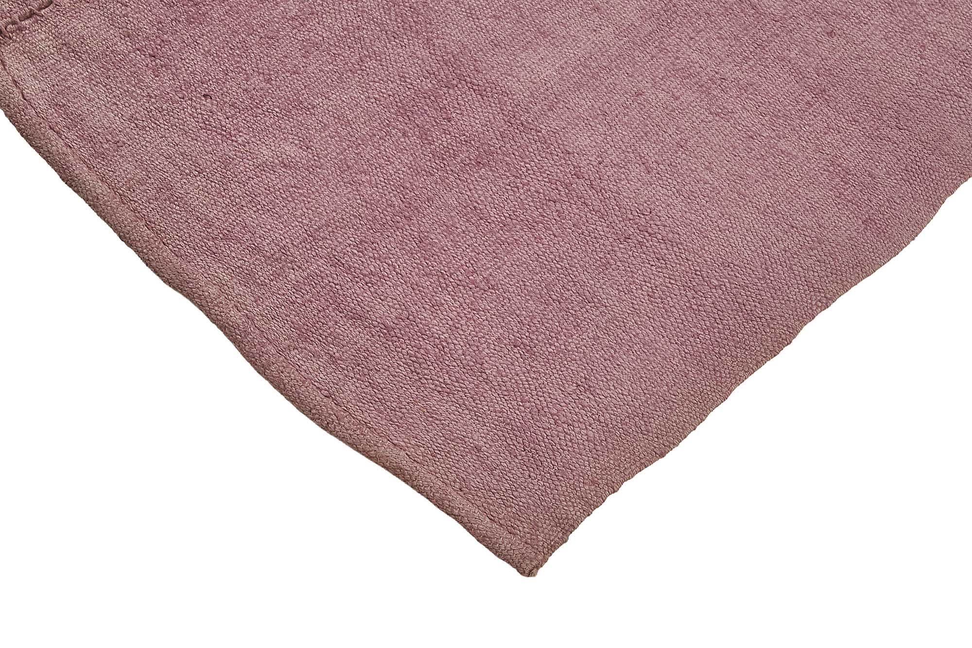 4x12 Pink Color Hemp Kilim Rug - 50457