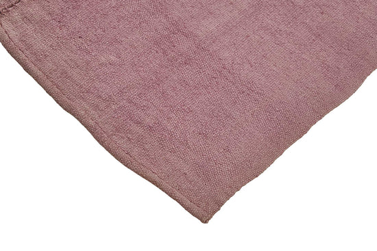 4x12 Pink Color Hemp Kilim Rug - 50457