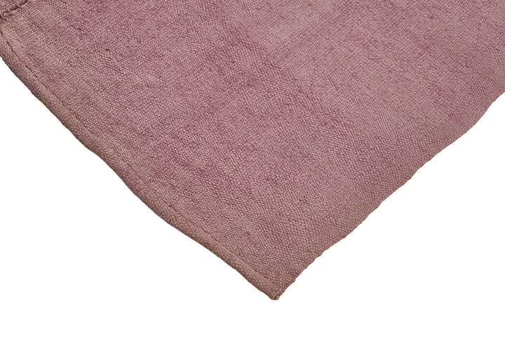4x12 Pink Color Hemp Kilim Rug - 50457