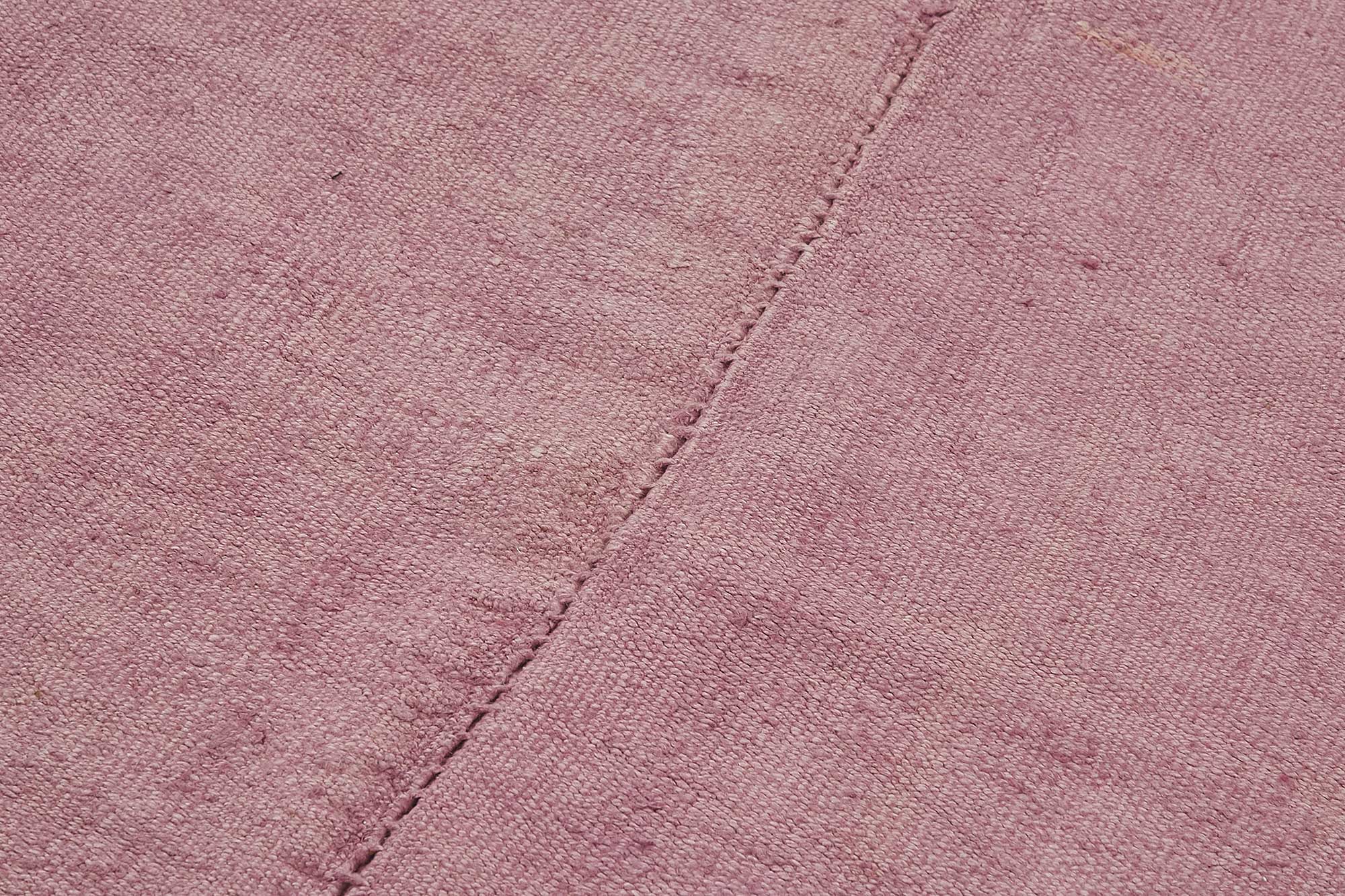 4x12 Pink Color Hemp Kilim Rug - 50457