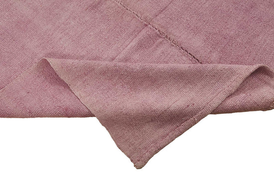 4x12 Pink Color Hemp Kilim Rug - 50457