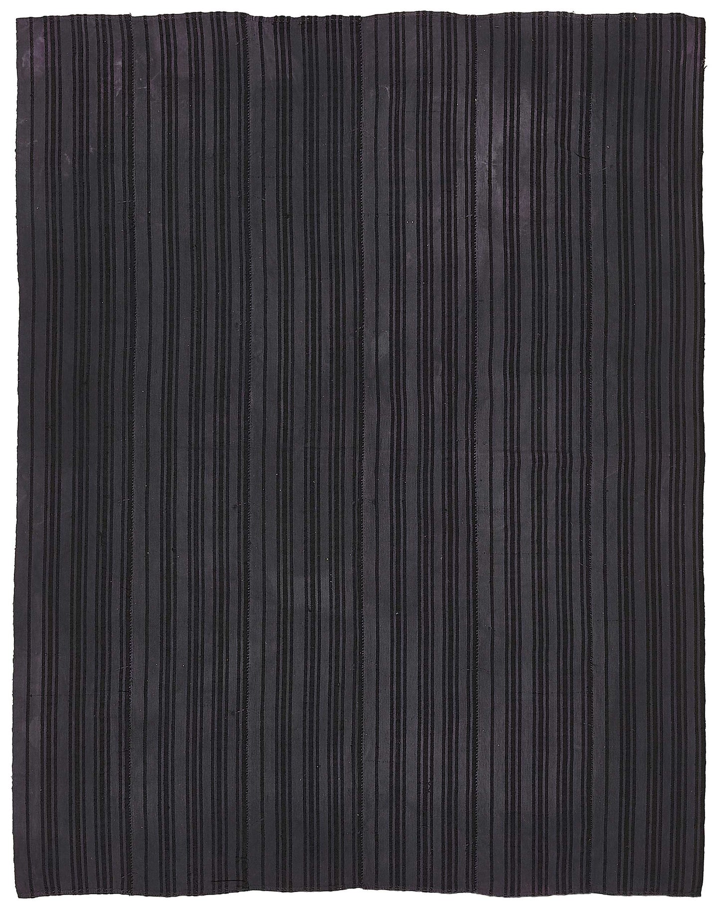 6x8 Grey Color Hemp Kilim Rug - 50461