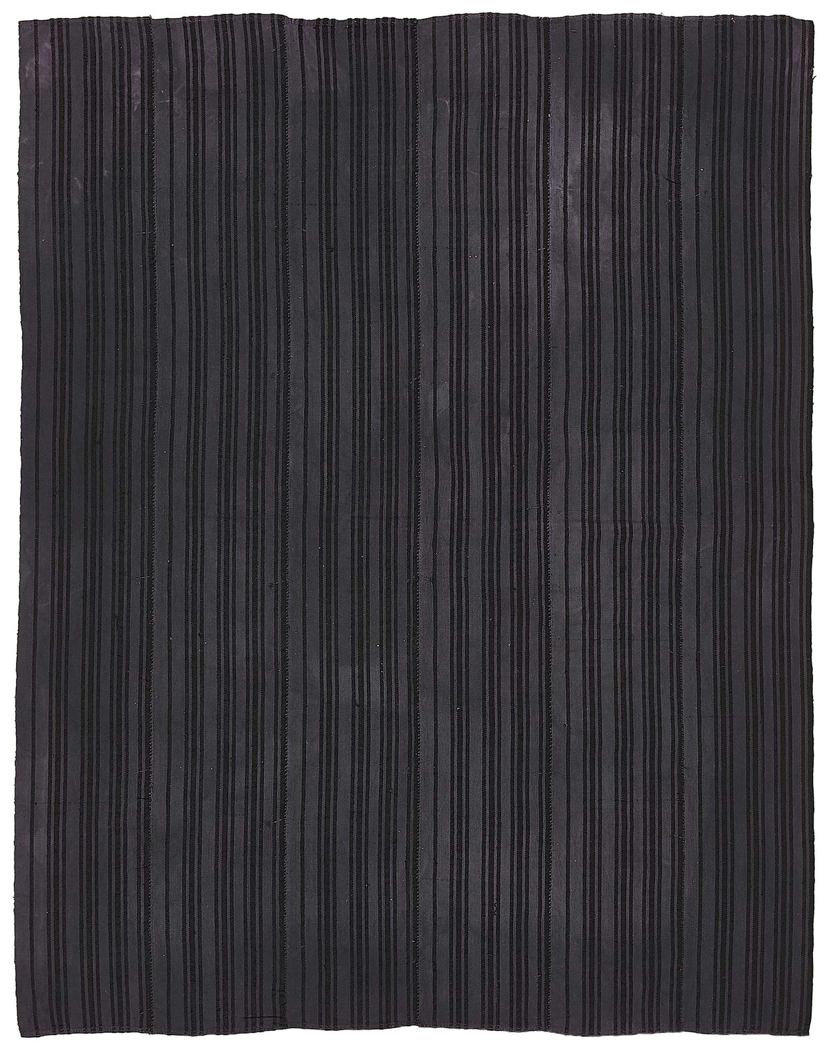 6x8 Grey Color Hemp Kilim Rug - 50461