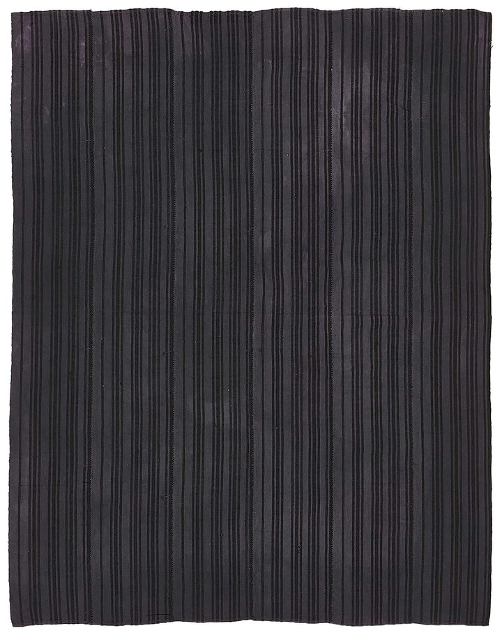 6x8 Grey Color Hemp Kilim Rug - 50461