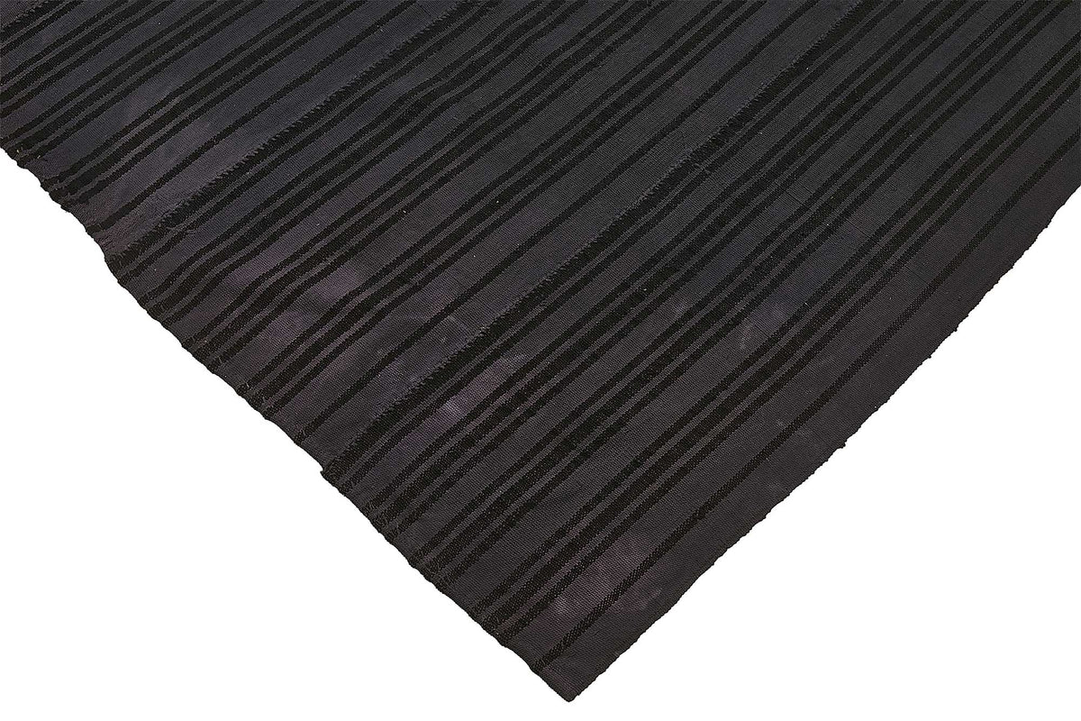 6x8 Grey Color Hemp Kilim Rug - 50461