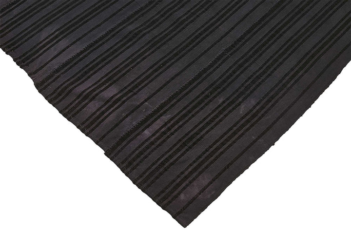 6x8 Grey Color Hemp Kilim Rug - 50461
