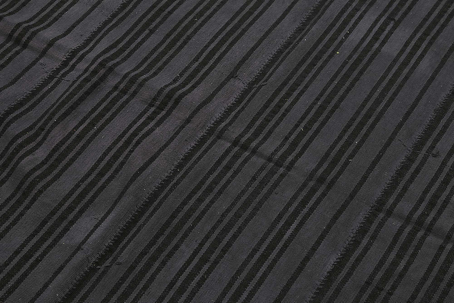 6x8 Grey Color Hemp Kilim Rug - 50461