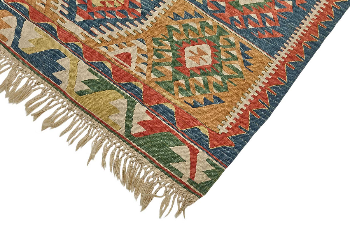4x5 Handwoven Turkish Kilim Rug - 50462