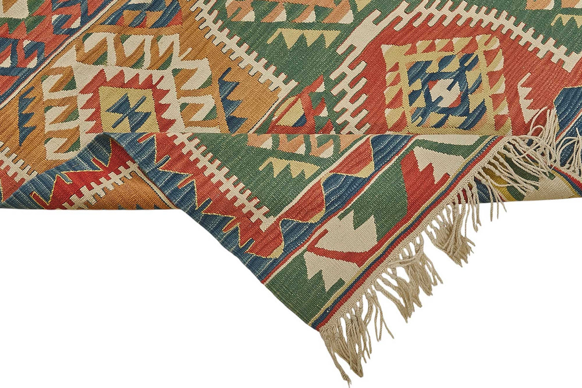 4x5 Handwoven Turkish Kilim Rug - 50462