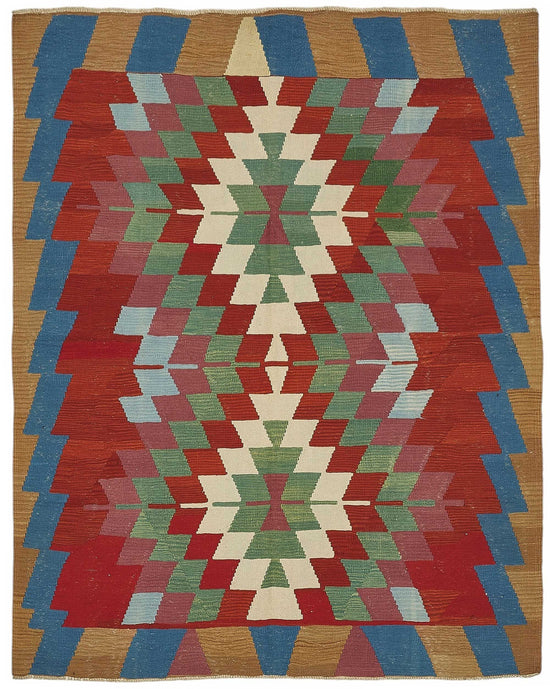 6x8 Handwoven Turkish Kilim Rug - 50500