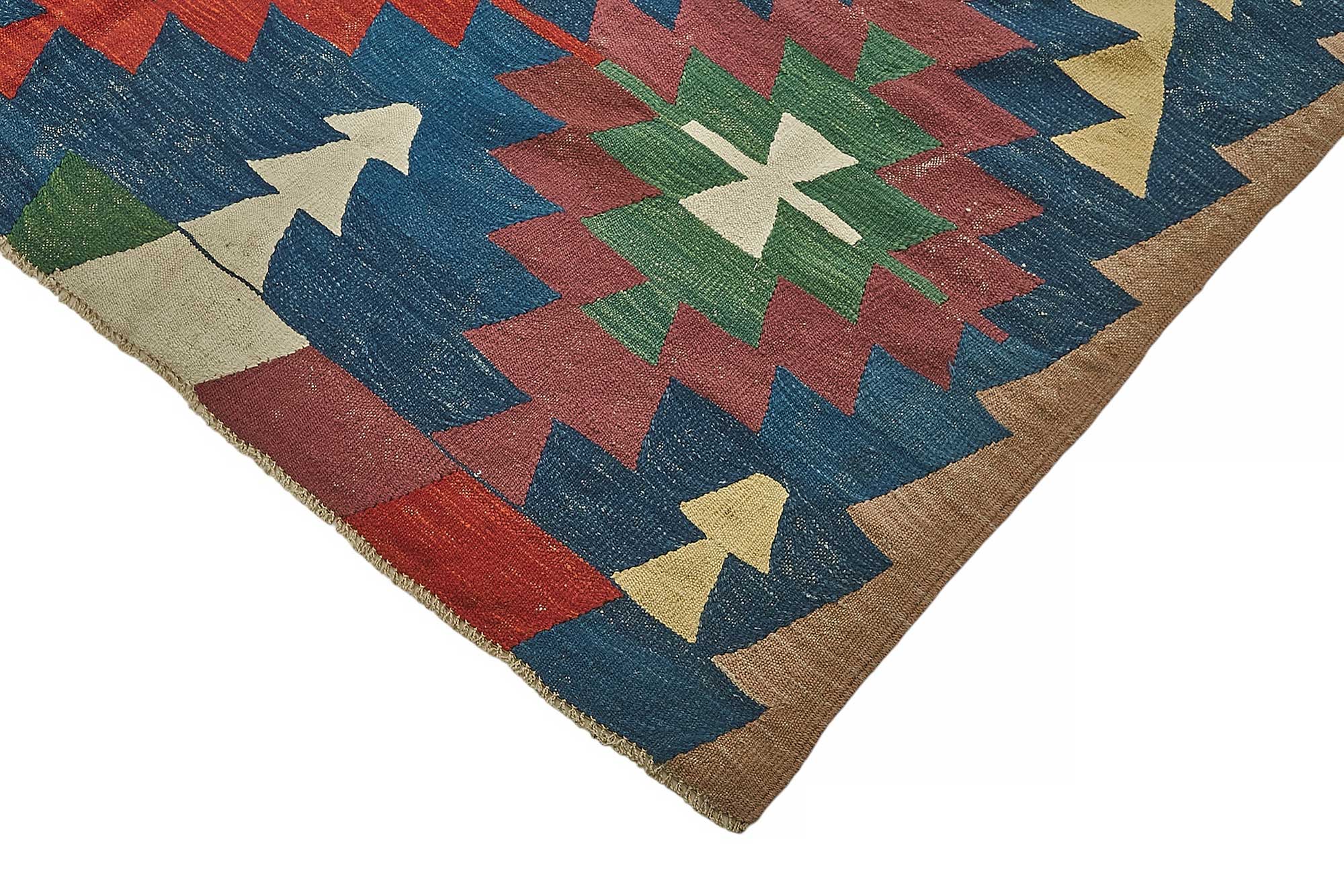 7x10 Handwoven Turkish Kilim Rug - 50501