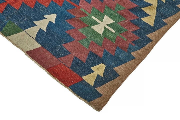 7x10 Handwoven Turkish Kilim Rug - 50501