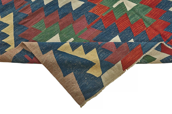 7x10 Handwoven Turkish Kilim Rug - 50501