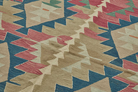 7x10 Handwoven Turkish Kilim Rug - 50502