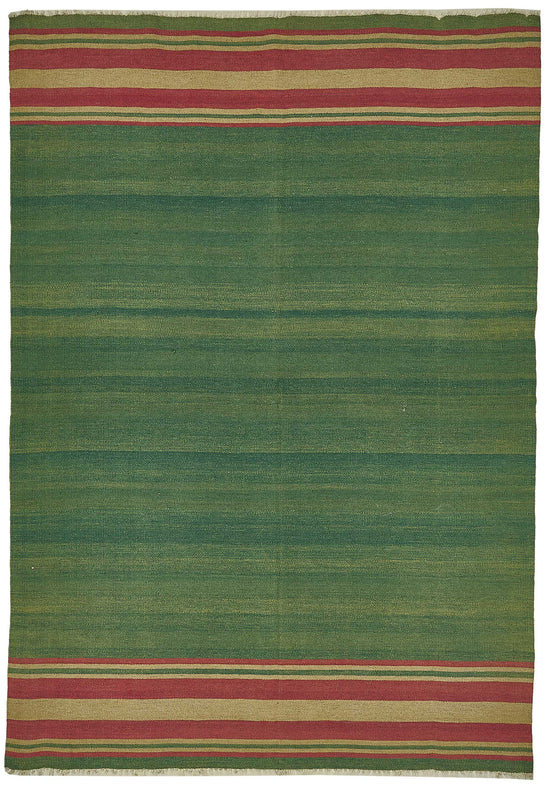 6x8 Handwoven Turkish Kilim Rug - 50503