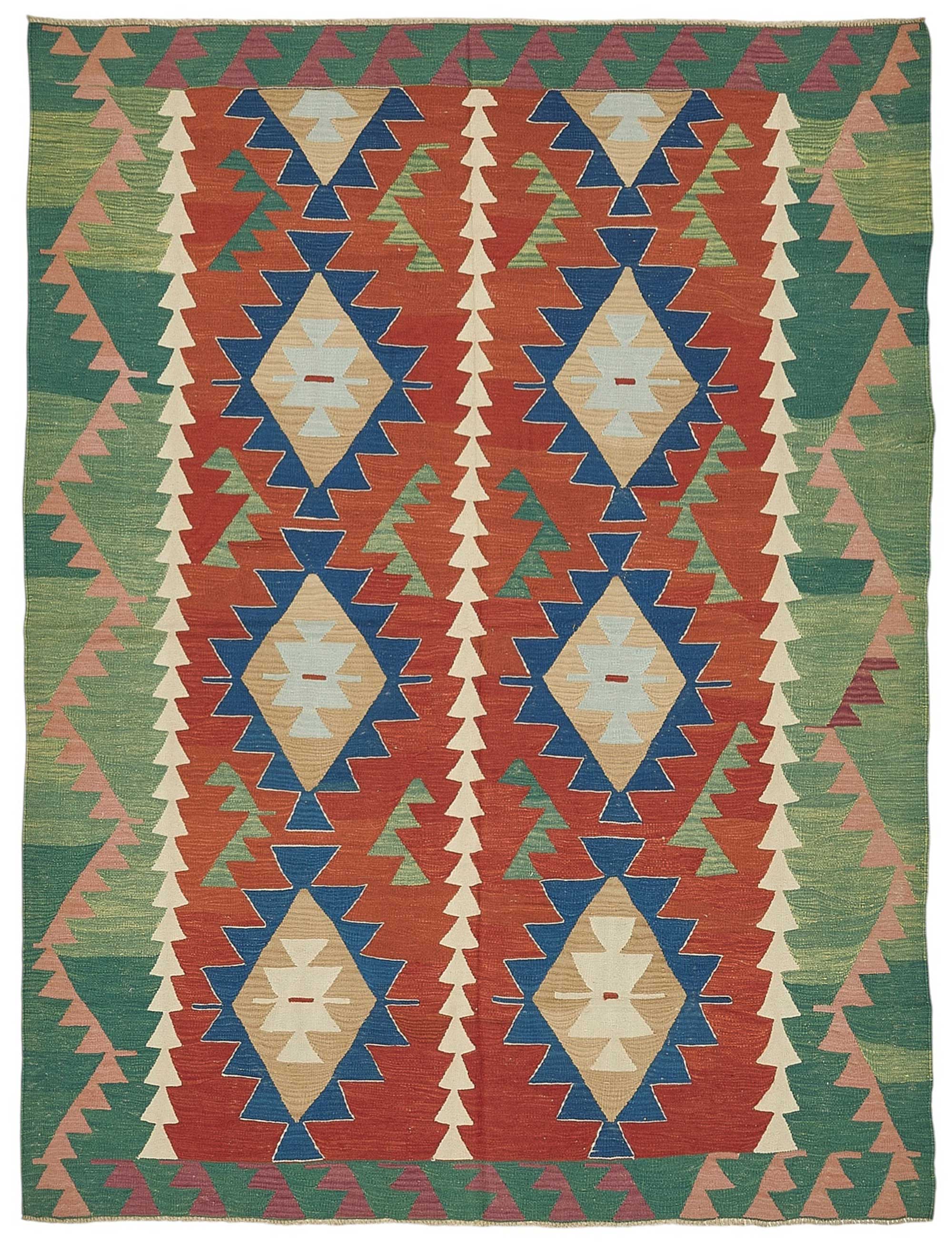 6x9 Handwoven Turkish Kilim Rug - 50504