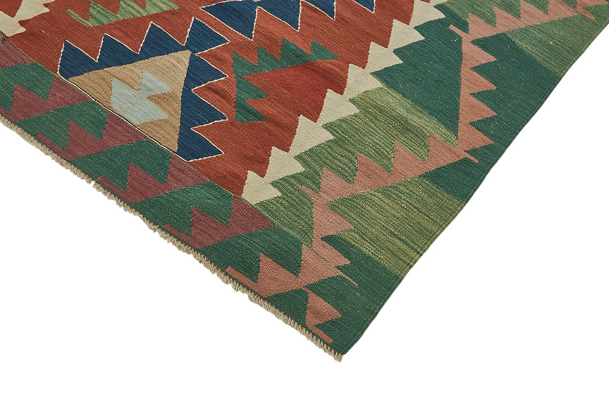 6x9 Handwoven Turkish Kilim Rug - 50504