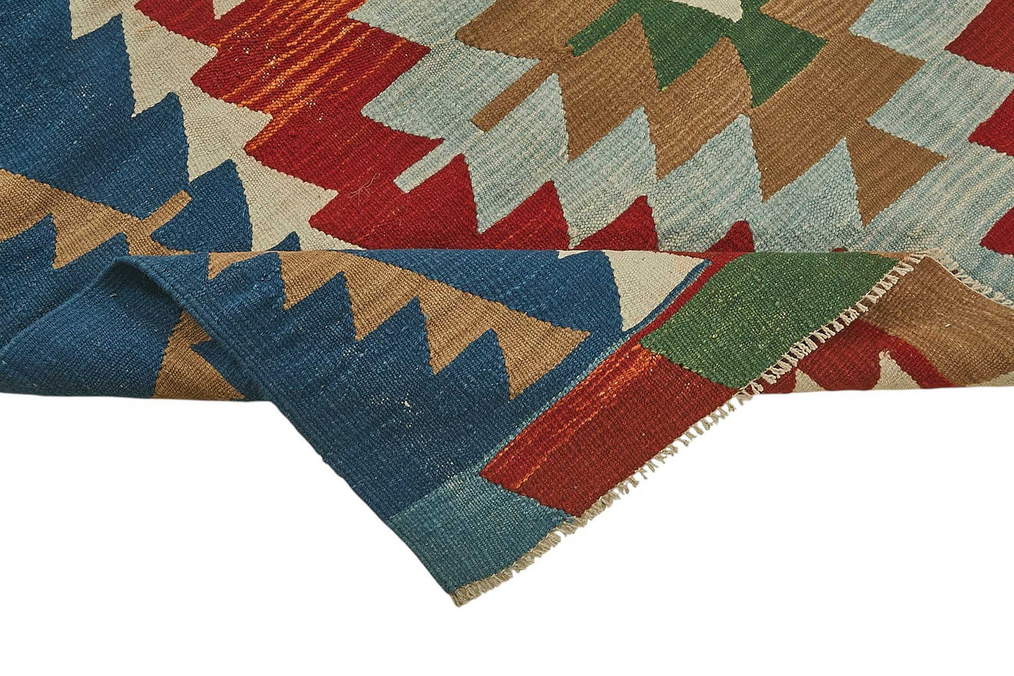 6x9 Handwoven Turkish Kilim Rug - 50505