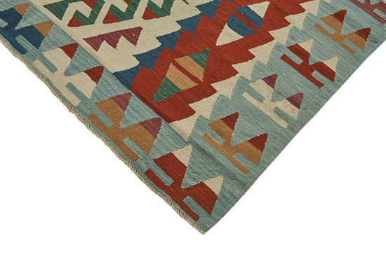6x9 Handwoven Turkish Kilim Rug - 50507