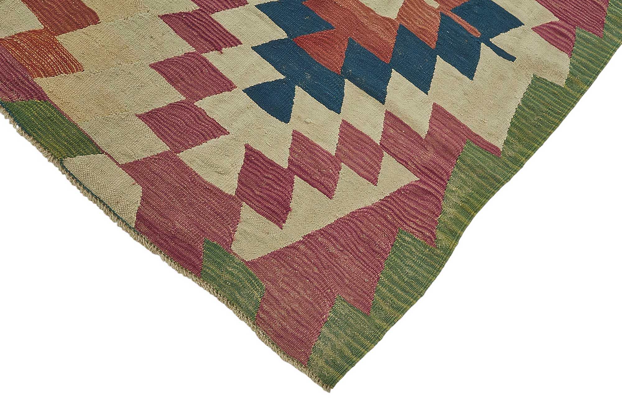 6x9 Handwoven Turkish Kilim Rug - 50508