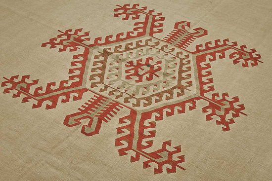 8x11 Handwoven Turkish Kilim Rug - 50509