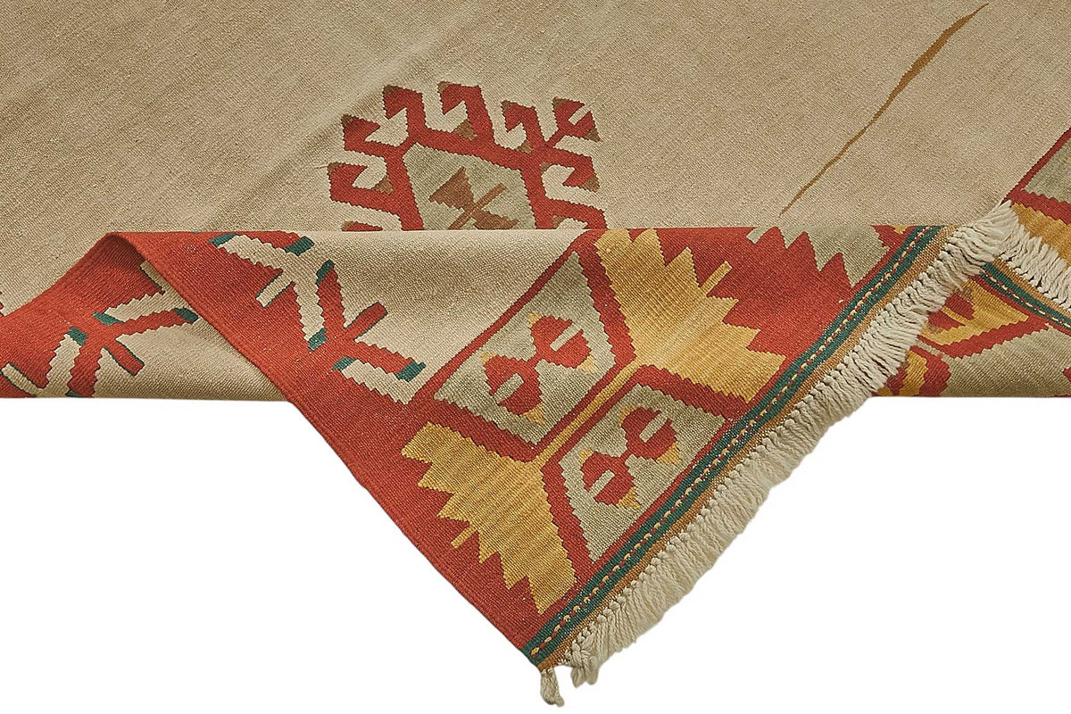 8x11 Handwoven Turkish Kilim Rug - 50509