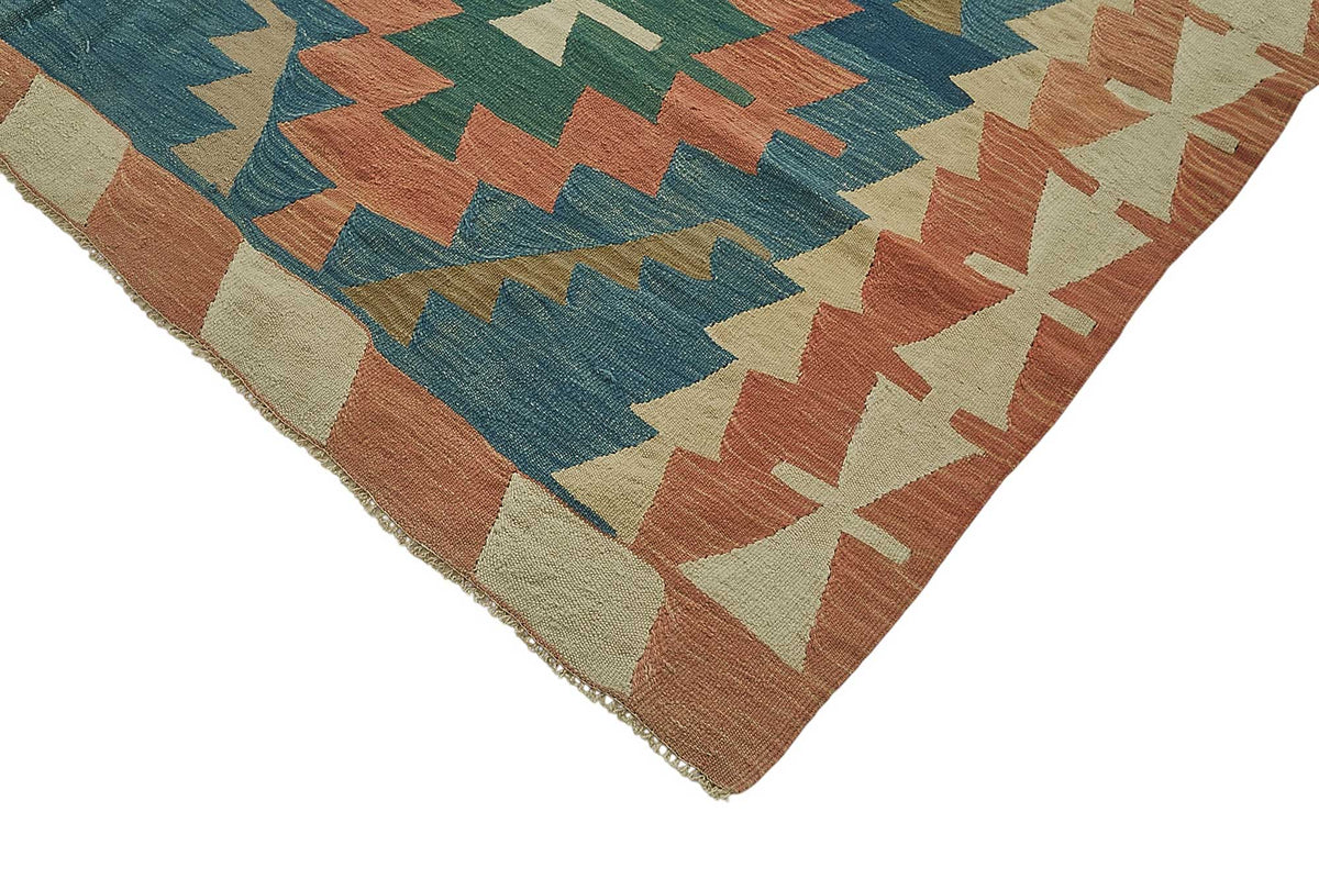 6x9 Handwoven Turkish Kilim Rug - 50510