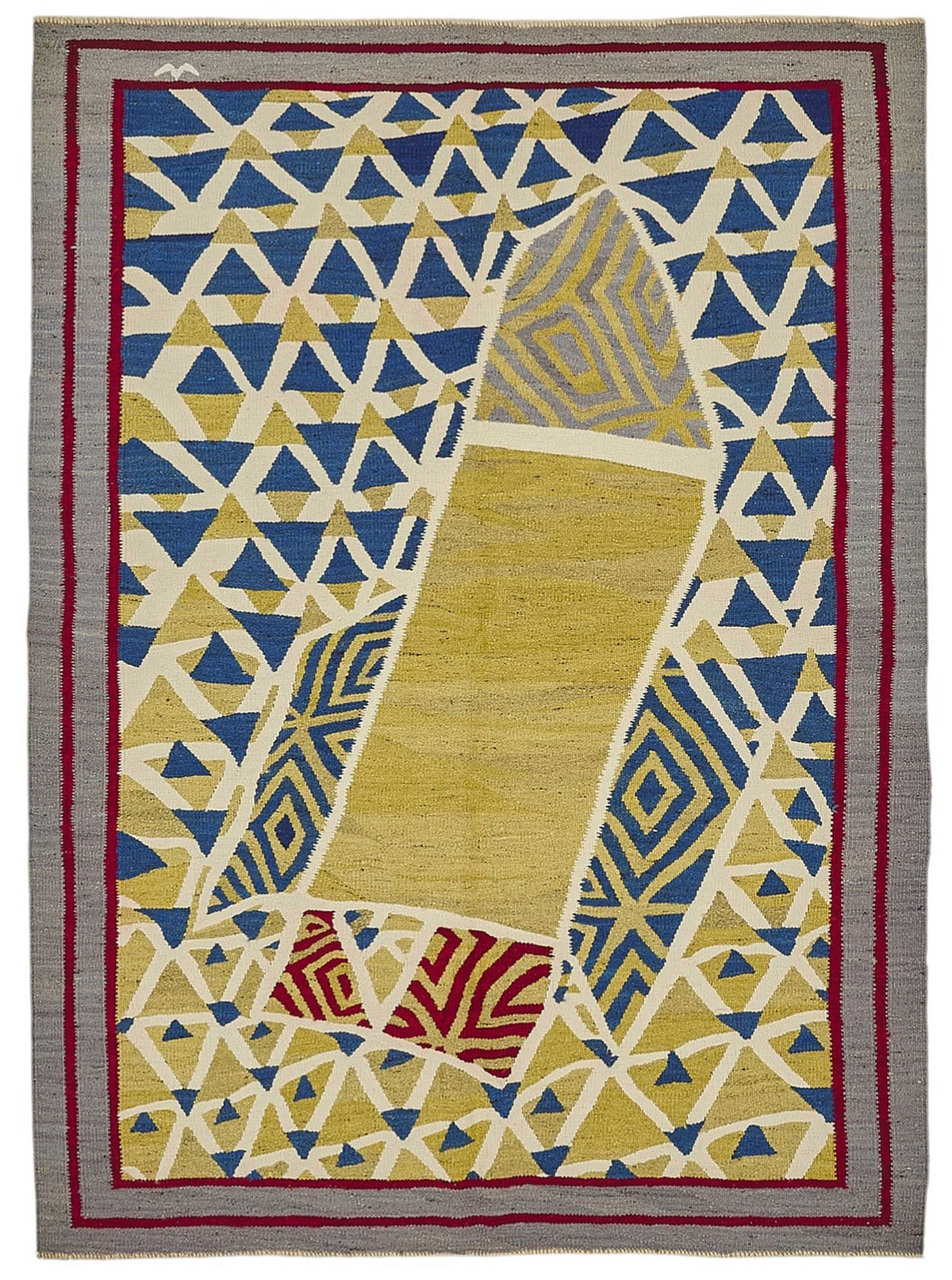 5x7 Handwoven Turkish Kilim Rug - 50511