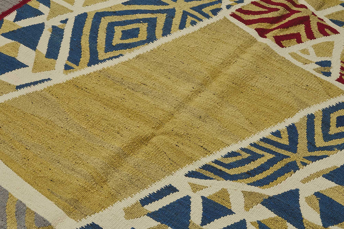 5x7 Handwoven Turkish Kilim Rug - 50511