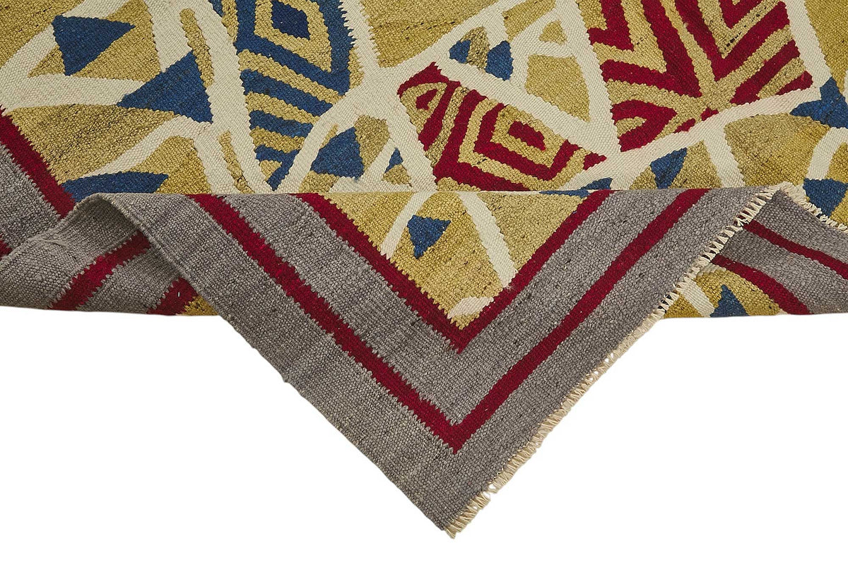 5x7 Handwoven Turkish Kilim Rug - 50511