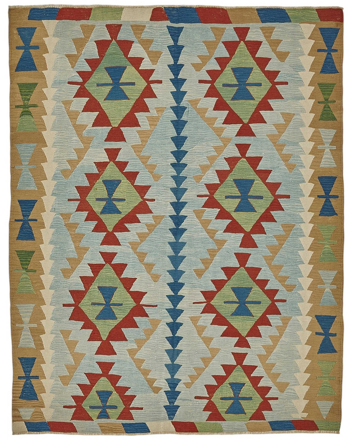 6x8 Handwoven Turkish Kilim Rug - 50512