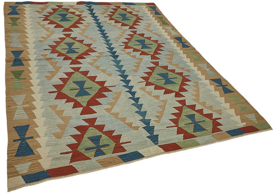6x8 Handwoven Turkish Kilim Rug - 50512