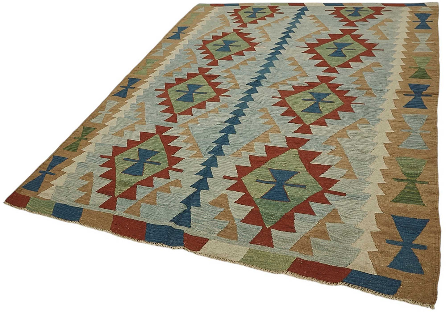 6x8 Handwoven Turkish Kilim Rug - 50512