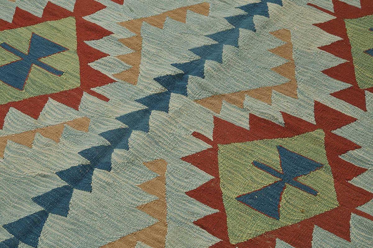 6x8 Handwoven Turkish Kilim Rug - 50512