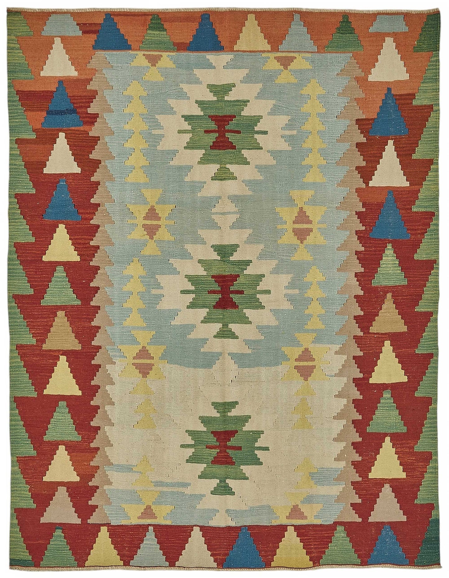 6x8 Handwoven Turkish Kilim Rug - 50513